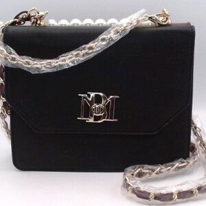 Badgley‎ Mischka - Double Bag, Blk / Wine, BRAND NEW WITH TAGS